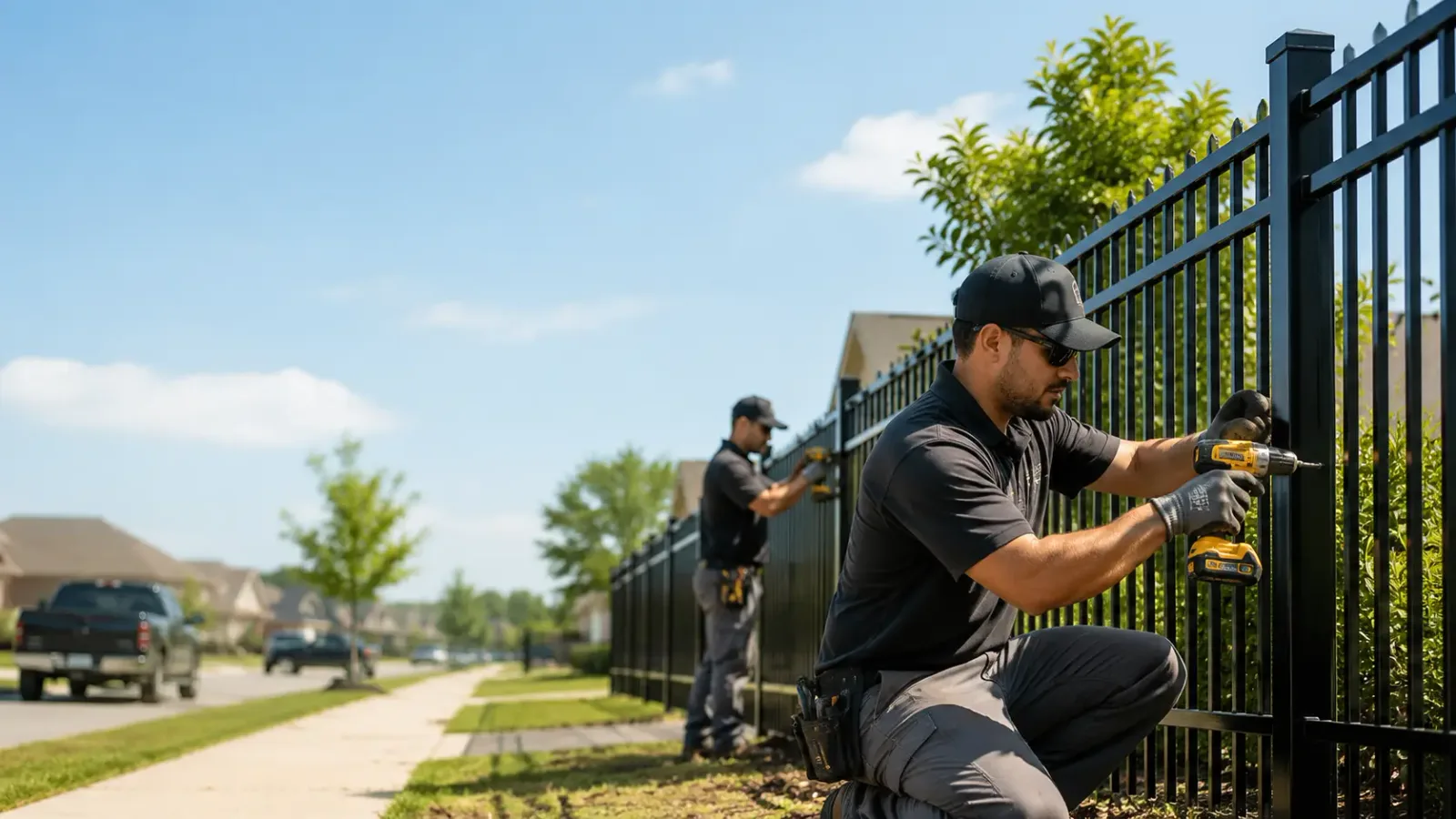 Metal Fence Installation in Edelstein, IL
